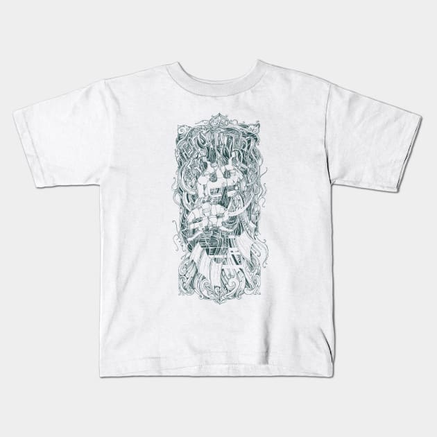 Invaders Kids T-Shirt by Tolagunestro